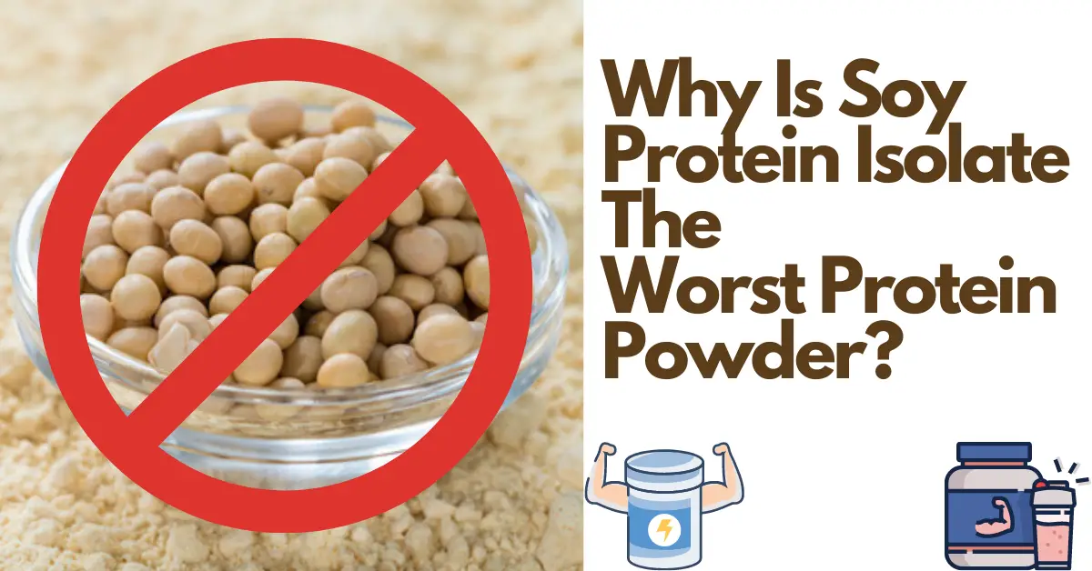Why Is Soy Protein Isolate The Worst Protein Powder for Men? [2024]